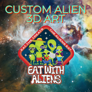 CUSTOM ALIEN ART (I will create anything for you)