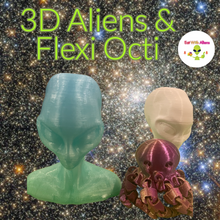 3D “Mars is here” Alien Space Toys